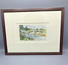 Aquarelle originale signée