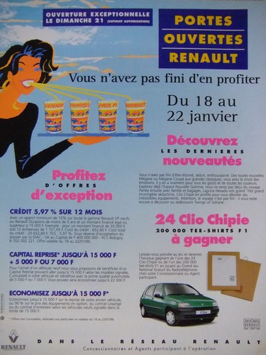 Publicité presse 1996 - publicitÉ,