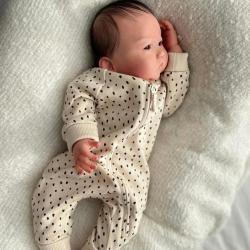 Lifelike 19in newborn reborn - 19in,