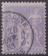 TIMBRE FRANCE OBLITERE TYPE