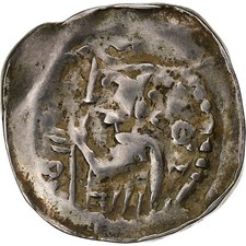 [#1282049] Évêché de Metz, Jacques de Lorraine, Denier, 1240-1260, Metz, Silv