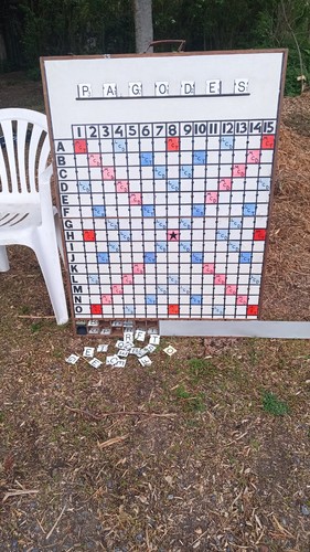Magnifique scrabble géant - scrabble,