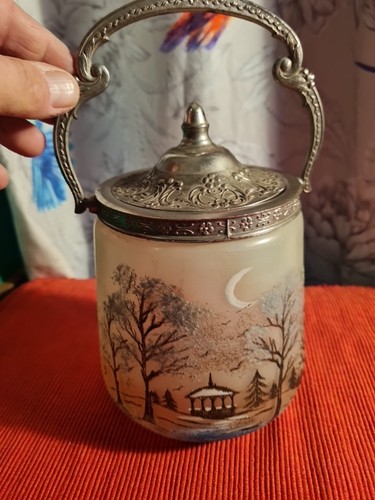 Jolie pot biscuit ancien - jolie,