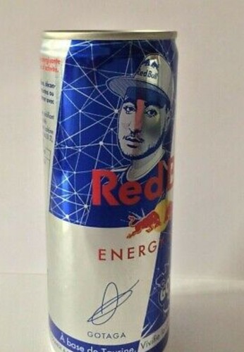 Canette gotaga red bull - canette,
