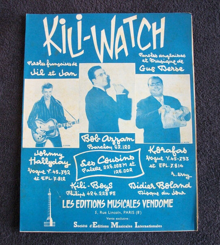 Partition johnny hallyday kili - johnny,