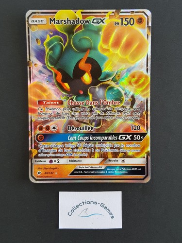 Carte pokémon marshadow - carte,