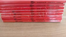 LOT DE 8 ALMANACH VERMOT DES