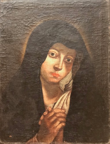 Vierge douleur huile sur - douleur,