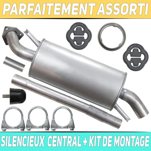 Pot échapp central - pot, d’échapp.