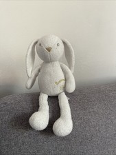 Luminou peluche doudou lapin blanc tout doux lumineux et 20 cm - Multicolore