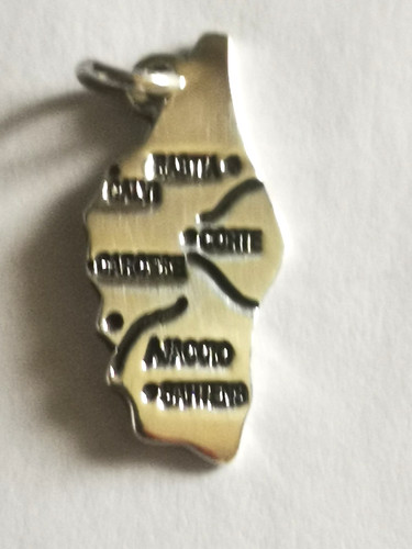 Pendentif argent massif - en,