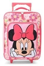 Valise Souple À Roulettes Minnie Mouse Pour Filles 16"