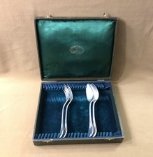 écrin vide CHRISTOFLE pour 12 couvert Ménagère Fourchette Cuillère Table Coffret