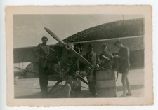 PHOTO snapshot 1945, AVION aviation militaires hélice PIPER CUB PIPER J-3
