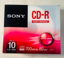 Sony CD-R 10 Disc Pack 700 MB