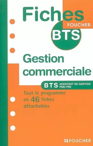 Gestion commerciale bts - commerciale, :