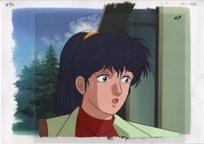 City hunter animation cel - city,