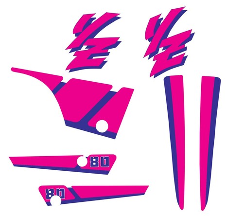 Yamaha 1991 decal - yz,
