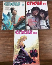 3x Revues BD CIRCUS Glenat Nr