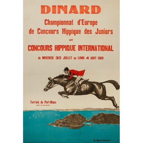 Affiche poster équitation - affiche,