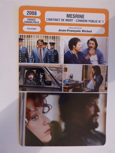 Fiche cinema mesrine - fiche, cinema,mesrine