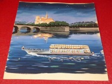 GRANDE SUPERBE GOUACHE ANNEES