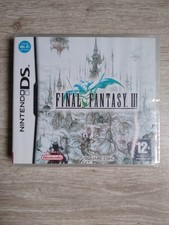 nintendo ds final fantasy 3 version fr etat neuf blister