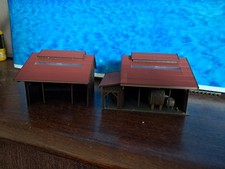 maquettes ho hangar agricole