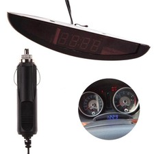 Horloge Voiture Électronique Auto 12V Voltmètre Thermomètre Excellente Durabi