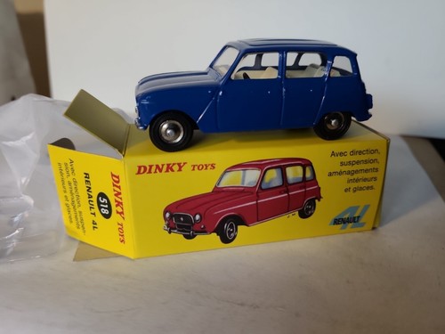 Renault bleue grande - renault, 4l