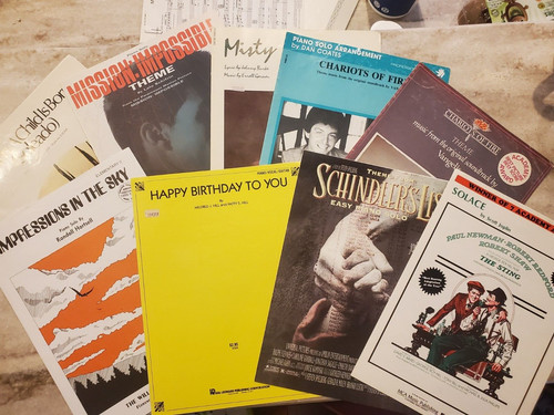Lot sheet music solace - lot,