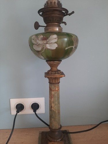 Colonne marbre bronze - marbre, et