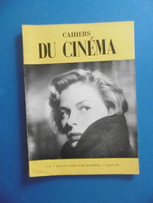 CAHIERS DU CINEMA n°25 de 1953 - REVUE DU CINEMA et du TELECINEMA-INGRID BERGMAN