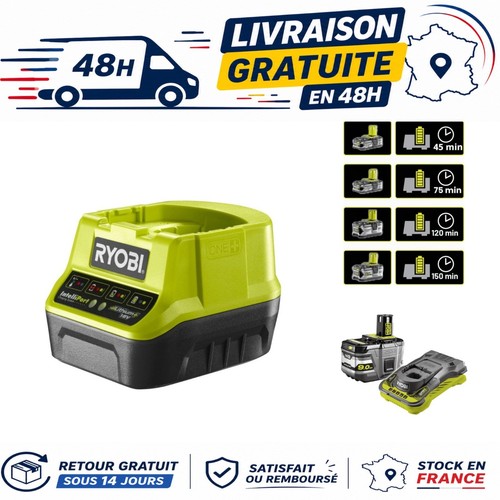 Chargeur batterie ryobi 18v - chargeur,