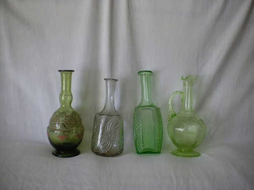 Carafes anciennes verre - carafes,
