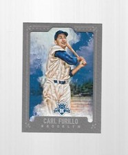 2017 PANINI DIAMOND KINGS BASEBALL FRAMED GREY CARL FURILLO #7