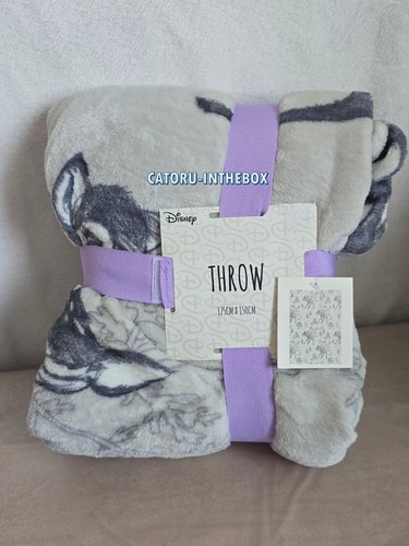 Plaid throw disney bambi - plaid,
