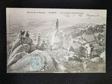 CPA 71 Environs d'AUTUN - UCHON - Les Roches du Carnaval