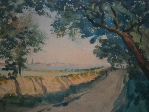 Dessin ancien aquarelle - ancien,