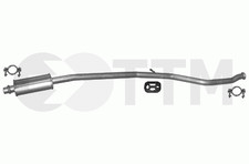 PEUGEOT 206 CC 1.6 110cV 2000-2005 Silencieux Intermédiaire+