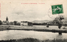 CPA ST LAURENT EN BRIONNAIS