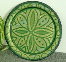 ANCIENNE ASSIETTE ÉMAUX SUR CUIVRE DE LIMOGES ? ÉMAIL ÉMAILLÉ TABLEAU DÉCO ART