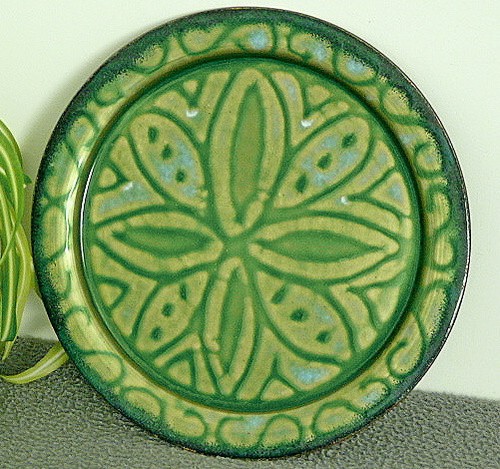 Ancienne assiette émaux sur - ancienne,