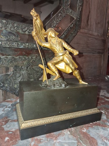 Encrier bronze bonaparte au - bronze, "bonaparte