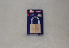 Cadenas ABUS 65/30 KA 6301 - Cadenas en Laiton, anse Ø 5mm (même clef pour tous)