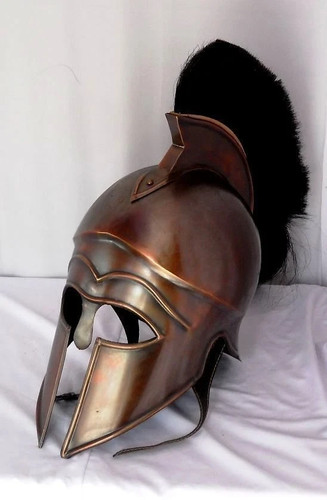 Casque spartiate viking - casque,