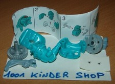 KINDER K02 N°42 ROBOTER HANDWRKER ROBOT MENAGER + STICKERS + BPZ