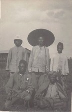 Madagascar - SAKARAMY - Types de soldats coloniaux - Créole, Chinois, Malgache,