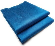 Tissu bleu femme indienne