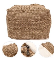 Pouf Ottoman Square Cover